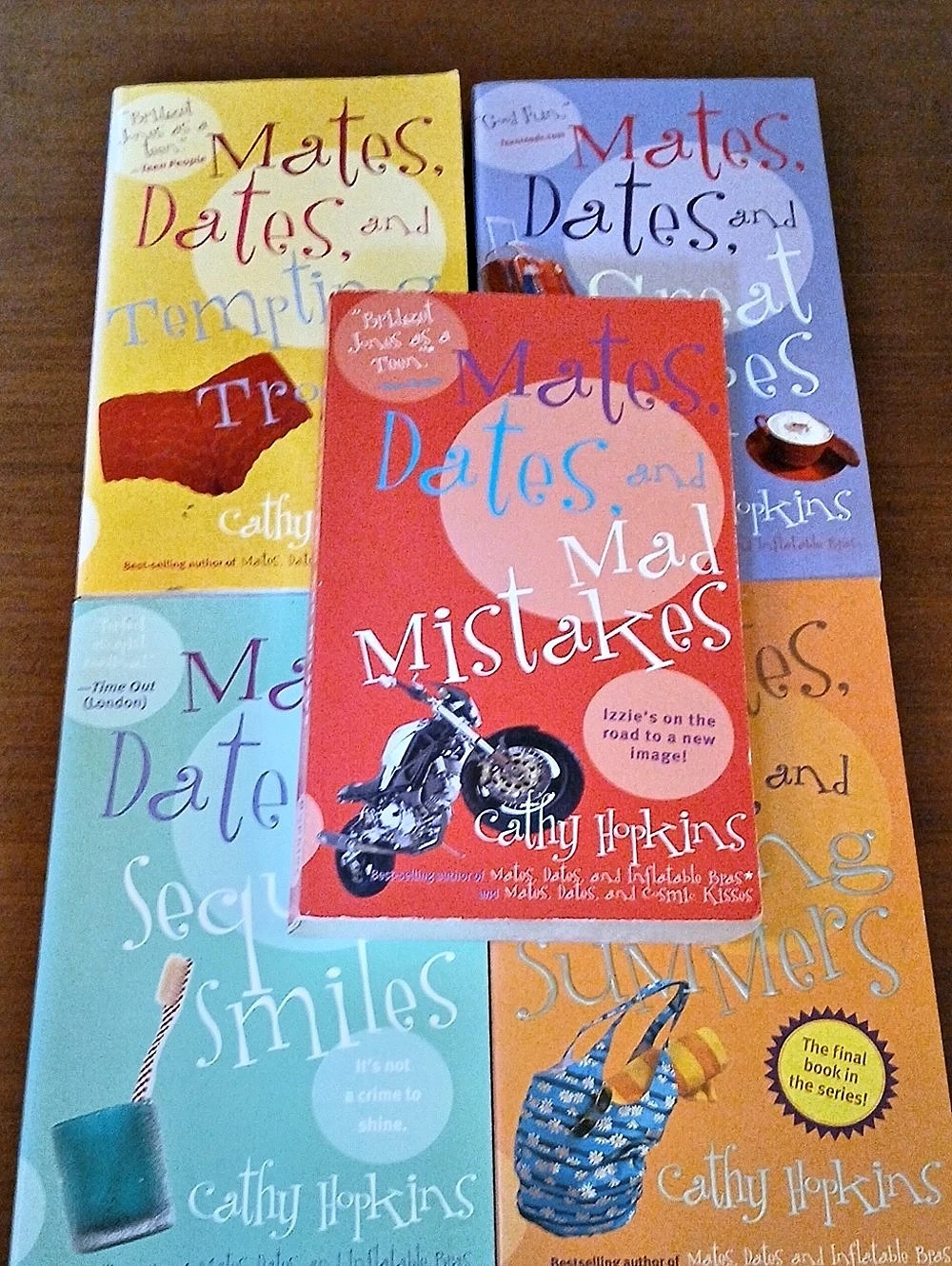 Simon Pulse Mates, Dates series 5-Book Paperback Set 2000 Era